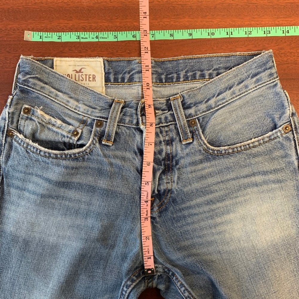 Hollister Button Fly 100% Cotton Jeans - Picture 2 of 8